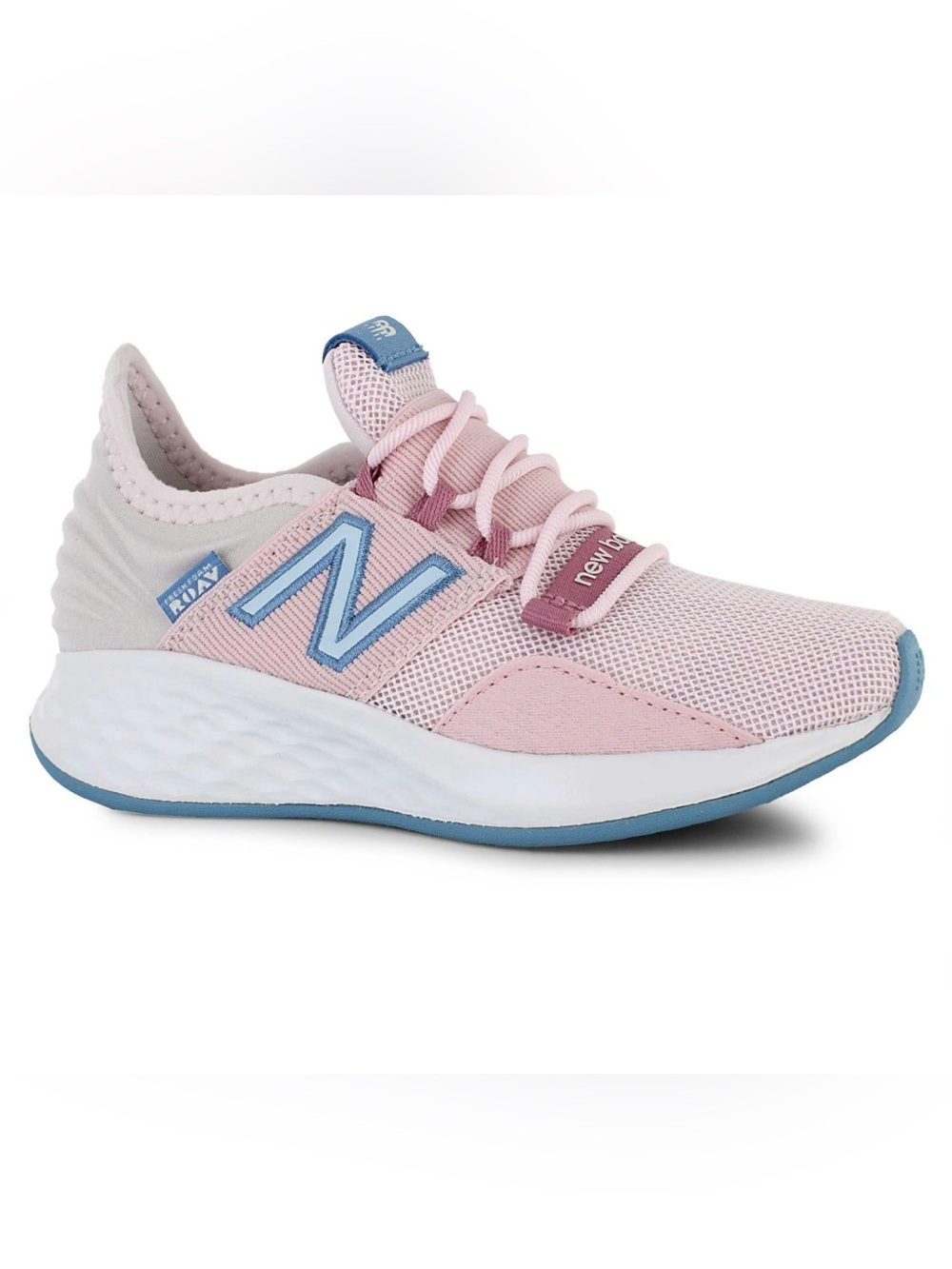 New Balance Pink & Blue Kids Fresh Foam Roav